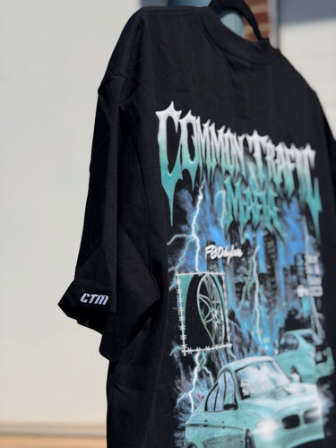Common Traffic Mafia “F80” Luxe Tee - Baggy/Heavy Weight