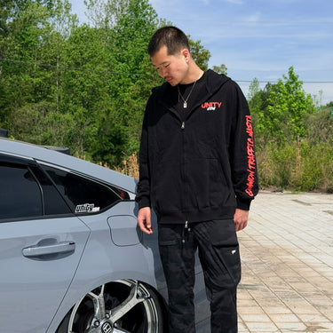 Common Traffic Mafia “Forged” Zip-Up Hoodie