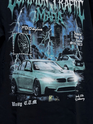 Common Traffic Mafia “F80” Luxe Tee - Baggy/Heavy Weight