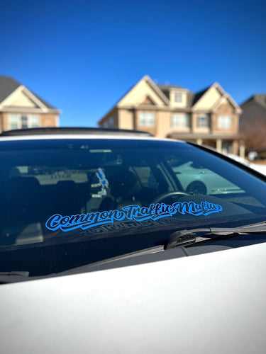 “Cursive” CTM Side Windshield Banner