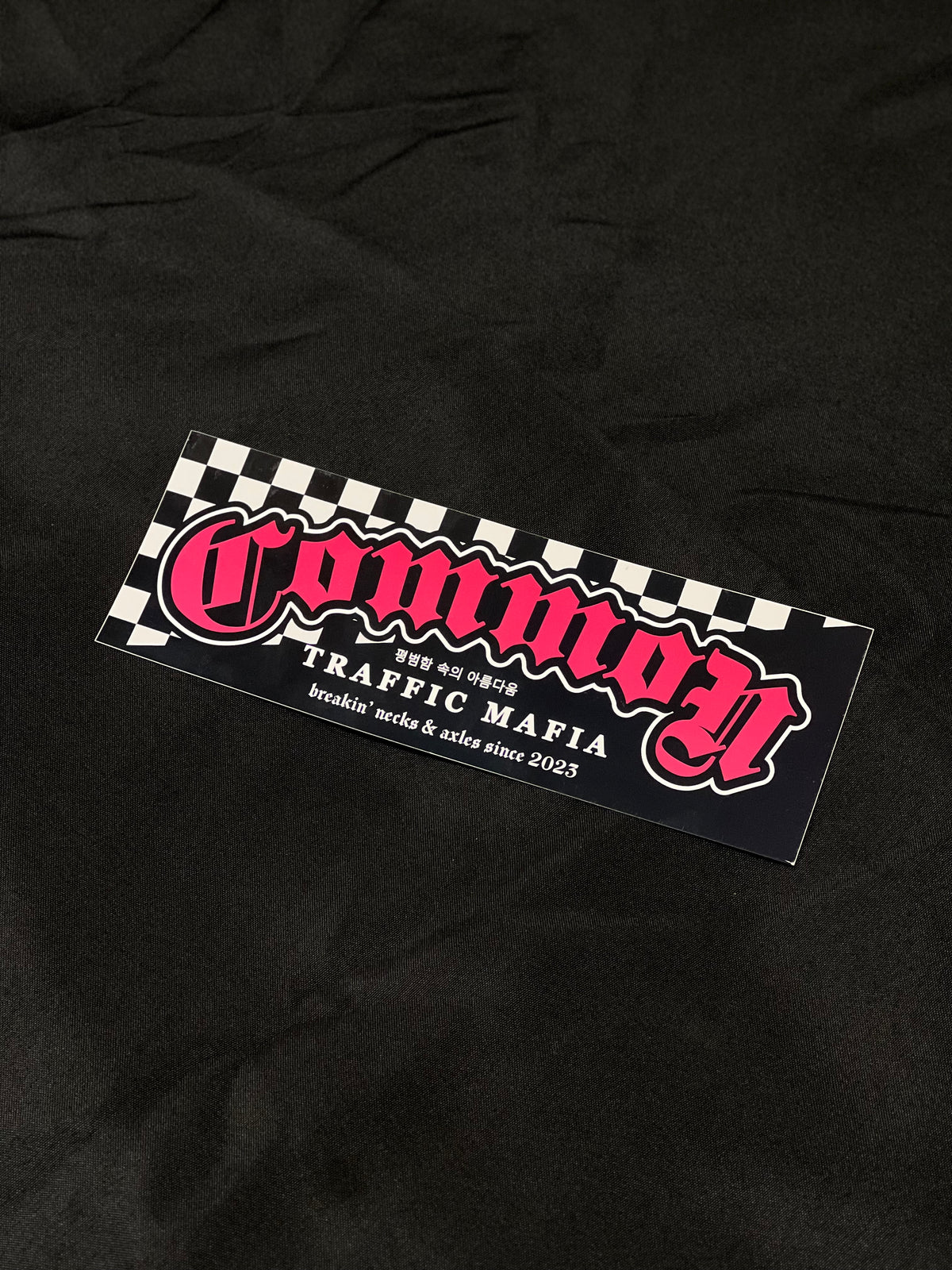 “Modern” CTM Window Sticker – Common Traffic Mafia